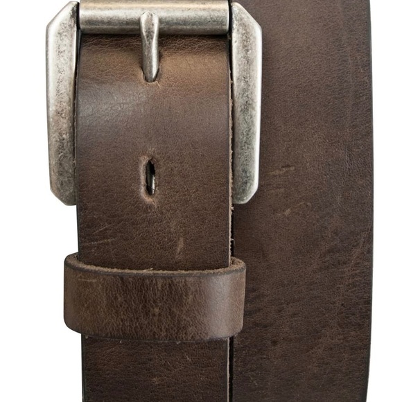 New James Campbell Genuine Leather Belt Brown 42 - Picture 7 of 8